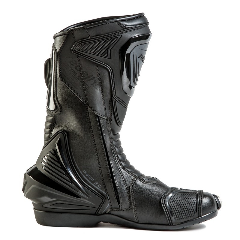 Motorradstiefel Rebelhorn Piston II CE schwarz - Klasse II