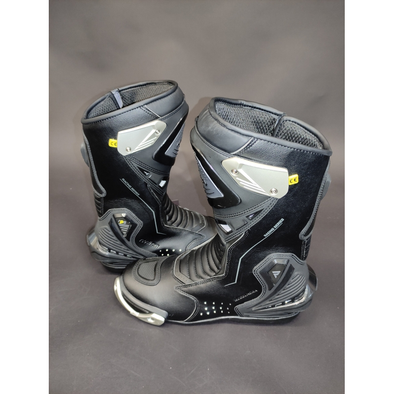 Motorradstiefel Rebelhorn Piston II CE schwarz - Klasse II