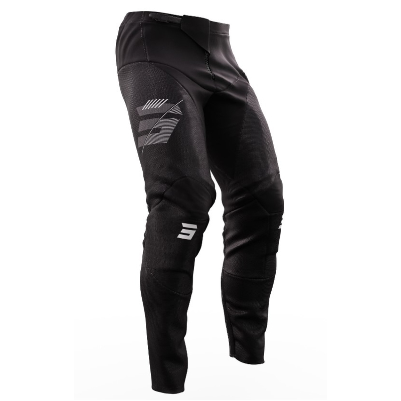 Motocross-Hose Shot Contact Speck schwarz-grau Ausverkauf