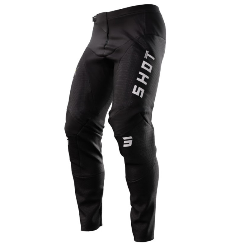 Motocross-Hose Shot Contact Speck schwarz-fluorgelb Ausverkauf