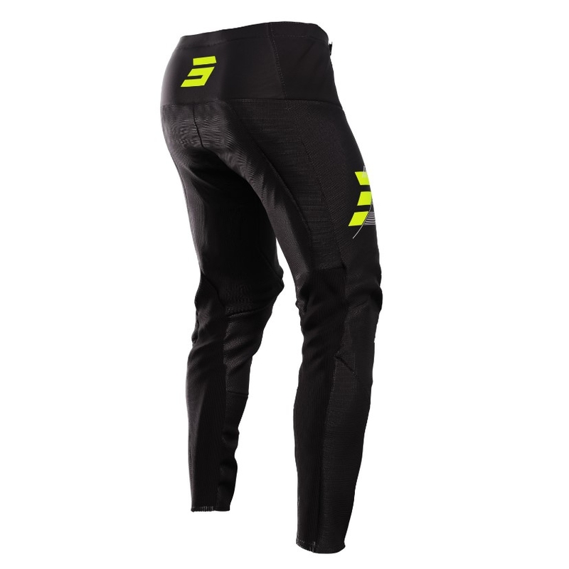Motocross-Hose Shot Contact Speck schwarz-fluorgelb Ausverkauf