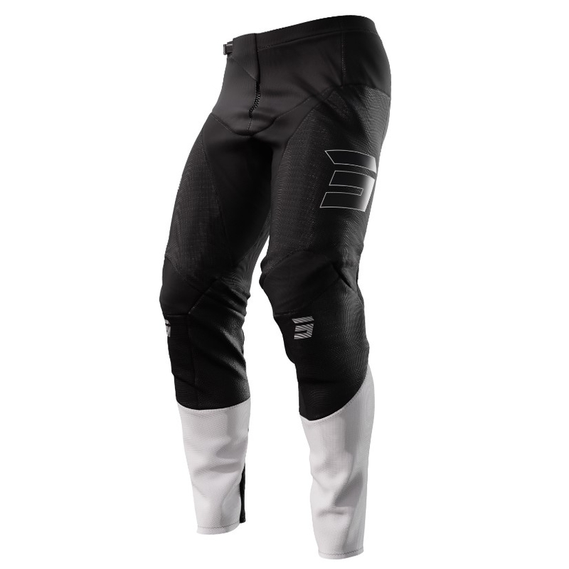 Damen Motocross Hose Shot Contact Shelly schwarz und weiß Ausverkauf