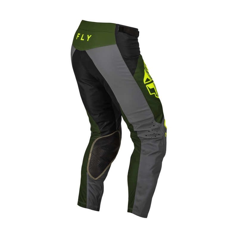 Motocross-Hose FLY Racing Kinetic Jet schwarz-grün hi-vis Ausverkauf
