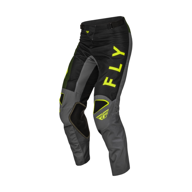 Motocross-Hose FLY Racing Kinetic Jet schwarz-grün hi-vis Ausverkauf