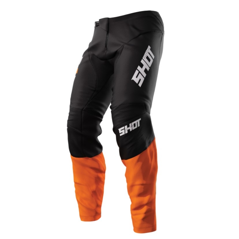 Shot Devo Reflex Motocross-Hose Schwarz-Orange Ausverkauf
