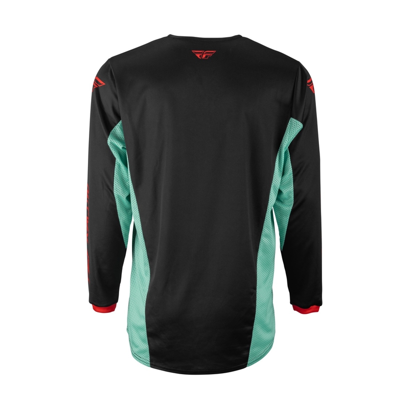 Motocross Trikot Fly Racing Kinetic S.E. Rave schwarz-grün-rot Ausverkauf