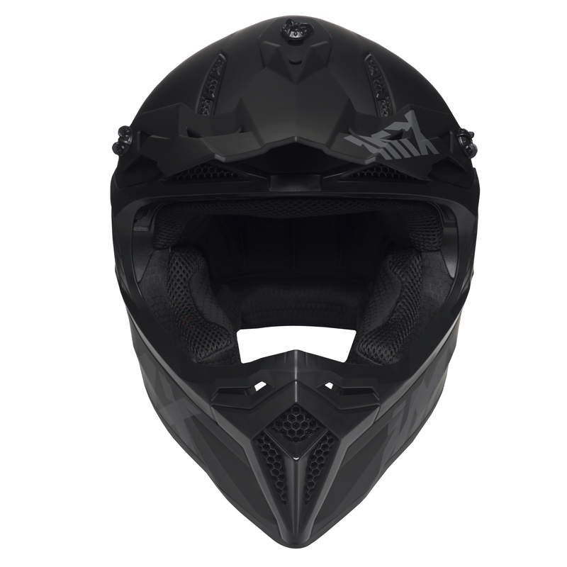 Motocross Helm iMX FMX-02 schwarz matt