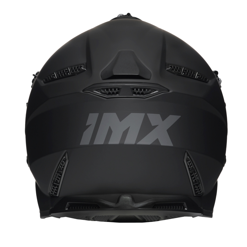 Motocross Helm iMX FMX-02 schwarz matt