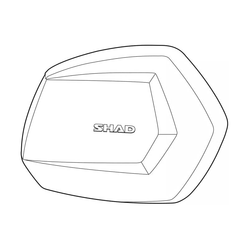 Spare part SC lid SHAD rechts ALU