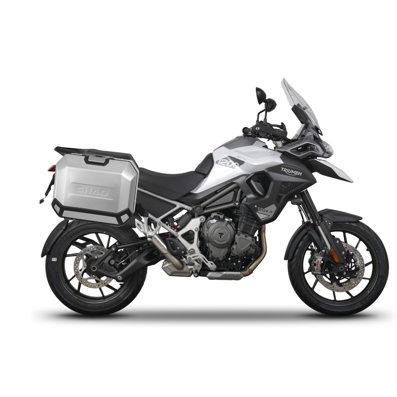 4P System fitting kit SHAD (for cases and bags TERRA and SH38X) für TRIUMPH Tiger 1200 Explorer / GT Explorer 2022-2025