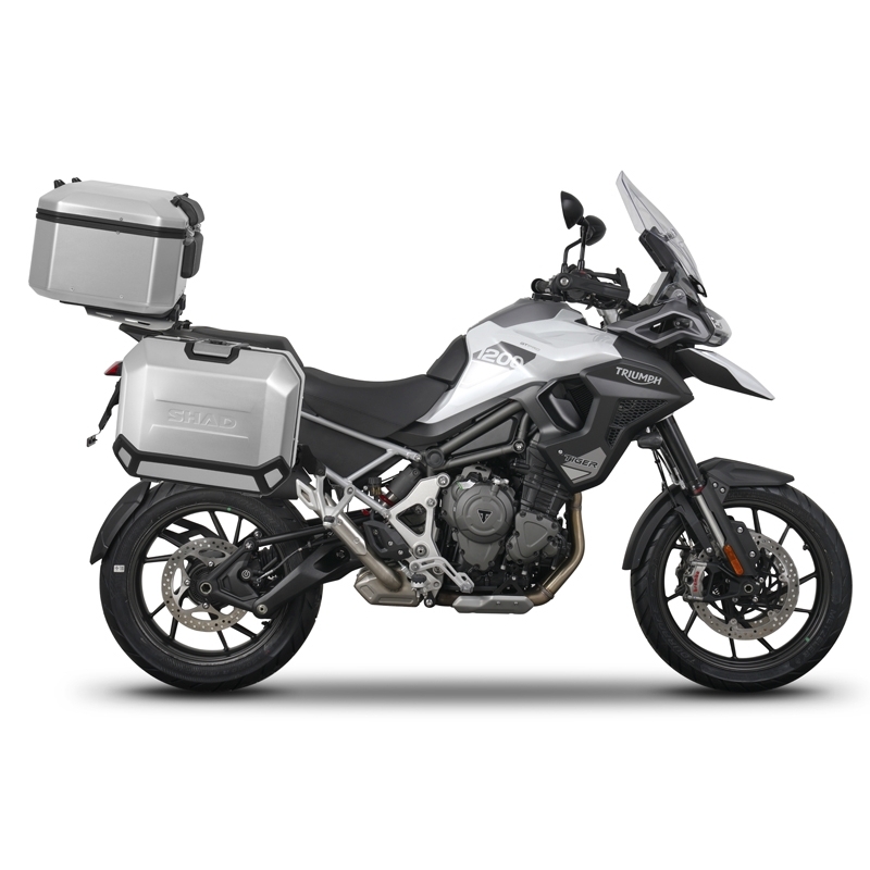 4P System fitting kit SHAD (for cases and bags TERRA and SH38X) für TRIUMPH Tiger 1200 Explorer / GT Explorer 2022-2025