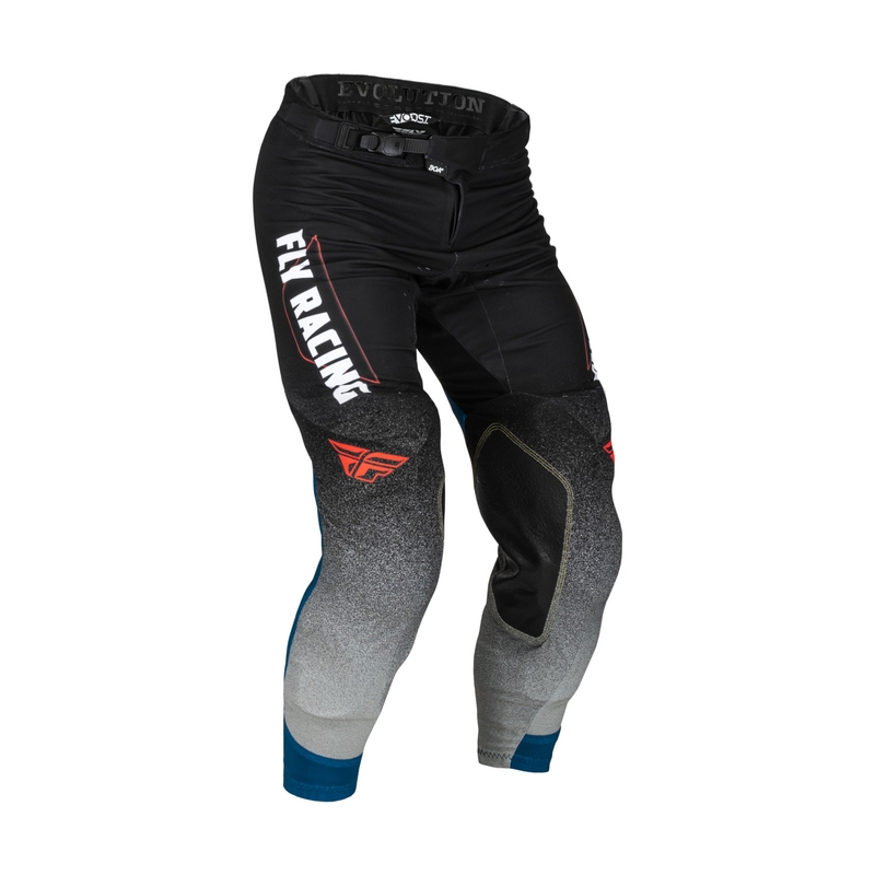 Motocross-Hose FLY Racing Evolution DST. schwarz-grau-blau Ausverkauf