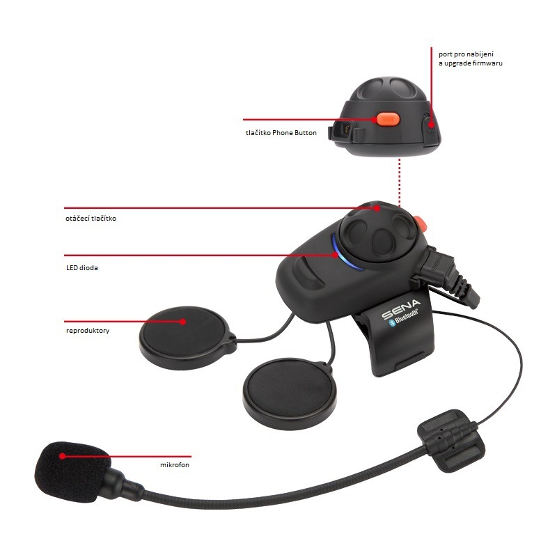 Bluetooth-Freisprech-Headset SENA SMH5