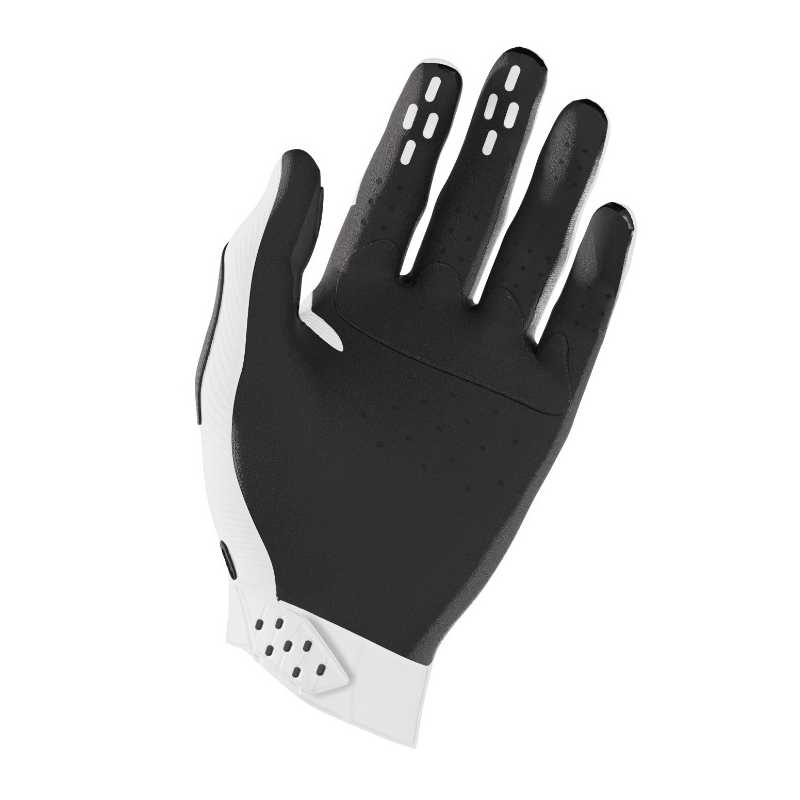 Motocross-Handschuhe Shot Race weiß-schwarz