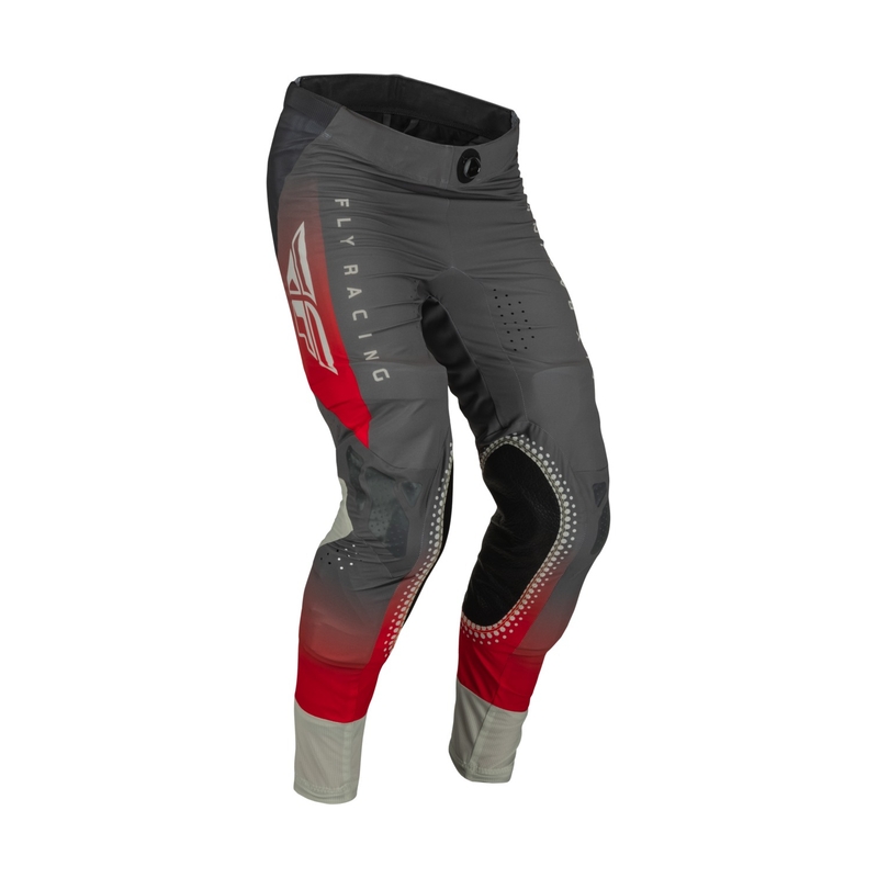 Motocross-Hose FLY Racing Lite 2023 rot-grau Ausverkauf