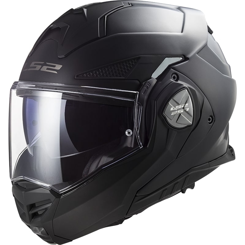 LS2 FF901 Valiant X Solid Black Matte Folding Motorradhelm