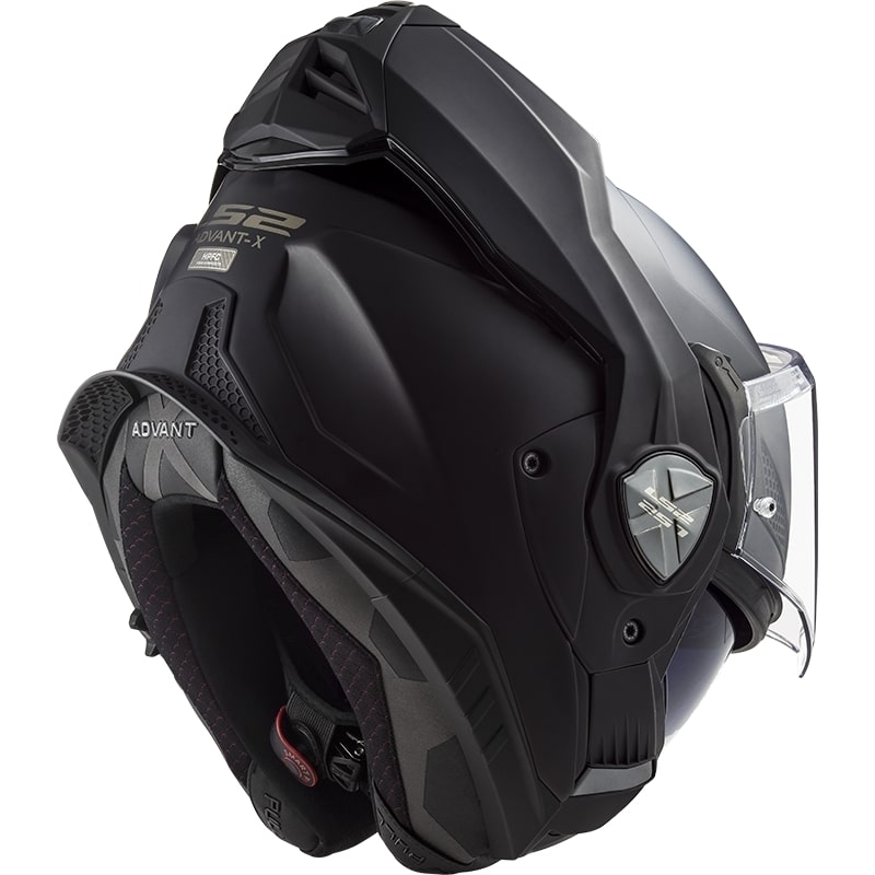 LS2 FF901 Valiant X Solid Black Matte Folding Motorradhelm
