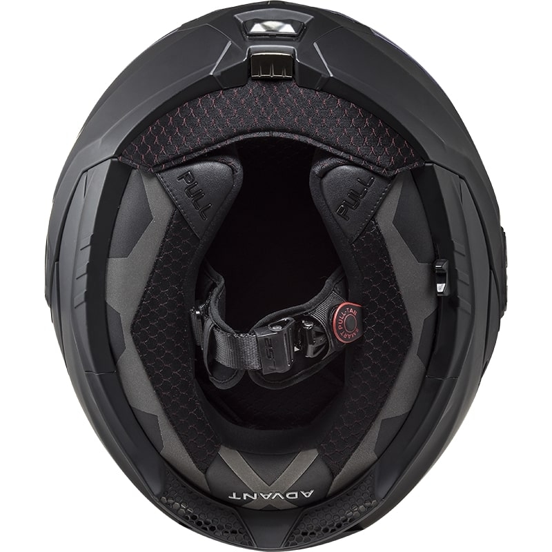 LS2 FF901 Valiant X Solid Black Matte Folding Motorradhelm