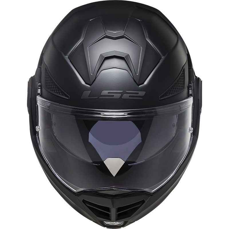 LS2 FF901 Valiant X Solid Black Matte Folding Motorradhelm