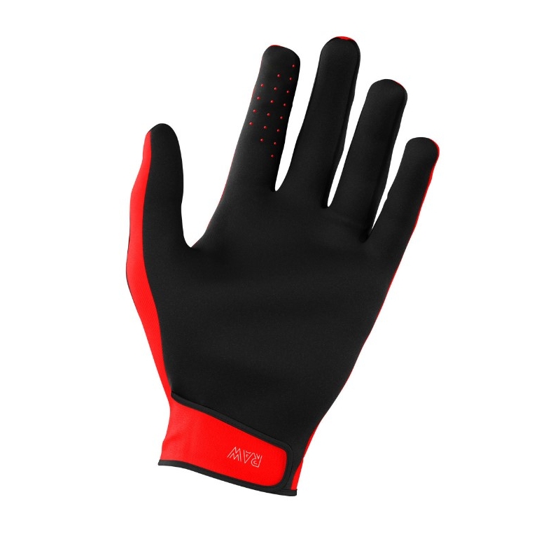 Motocross-Handschuhe Shot Raw schwarz-weiß-rot Ausverkauf