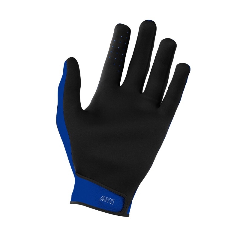 Motocross-Handschuhe Shot Raw schwarz-weiß-blau Ausverkauf
