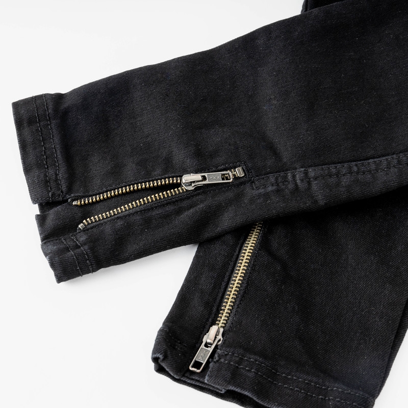 Rebelhorn Ash Schwarze Motorradjeans für Frauen Ausverkauf