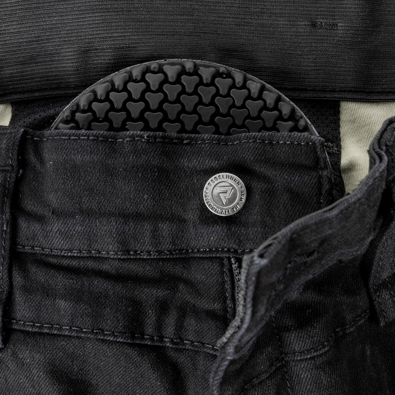 Rebelhorn Ash Schwarze Motorradjeans für Frauen Ausverkauf