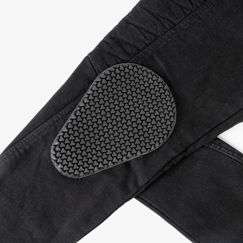 Rebelhorn Ash Schwarze Motorradjeans für Frauen Ausverkauf