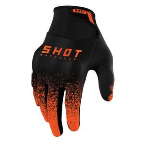 Motocross-Handschuhe Shot Drift Edge 2.0 schwarz-orange