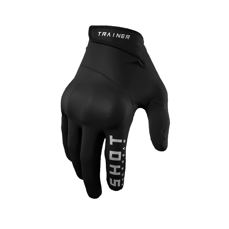 Motorradhandschuhe Shot Trainer CE 3.0 schwarz