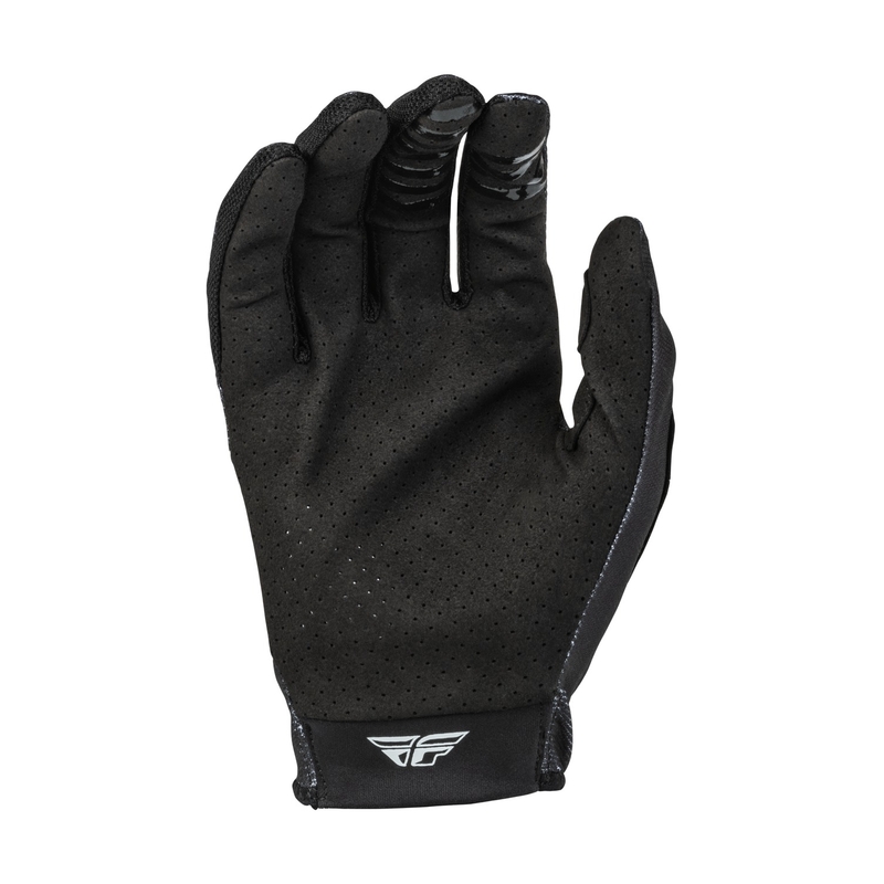 Motocross-Handschuhe FLY Racing Lite 2023 schwarz-grau Ausverkauf