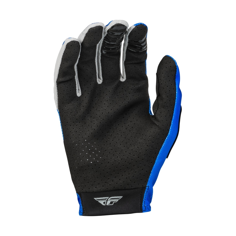 Motocross-Handschuhe FLY Racing Lite 2023 blau-grau