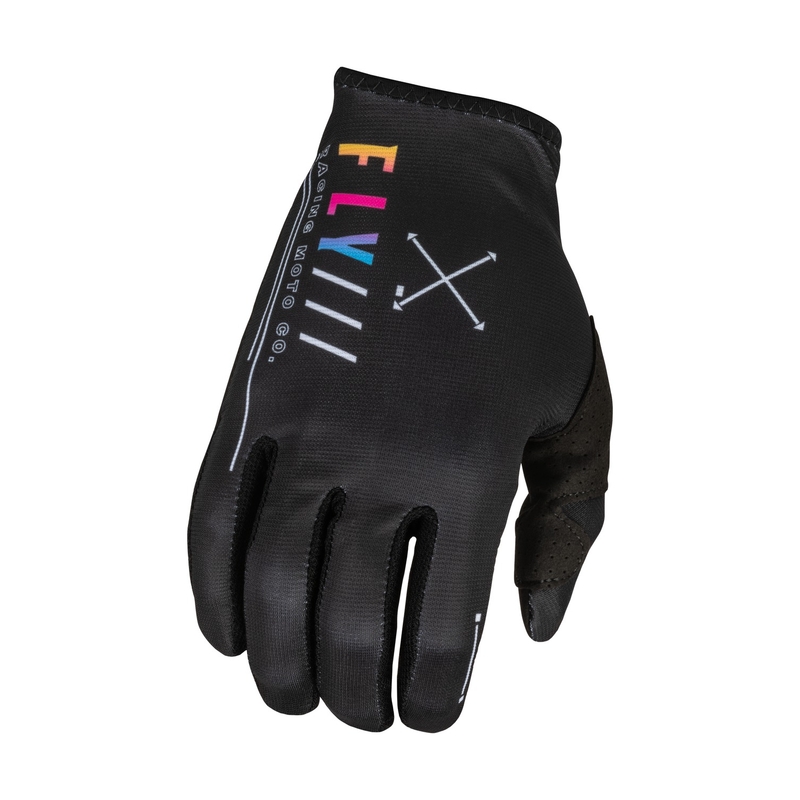 Motocross-Handschuhe FLY Racing Lite SE 2023 schwarz