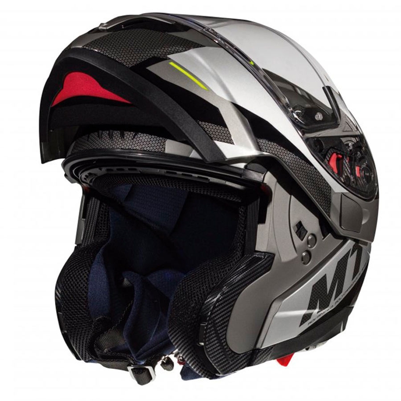 MT Atom SV TRANSCEND E2 Motorradhelm grau - Klasse II