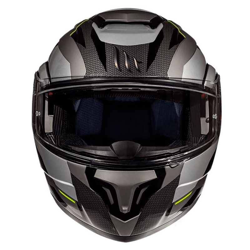 MT Atom SV TRANSCEND E2 Motorradhelm grau - Klasse II