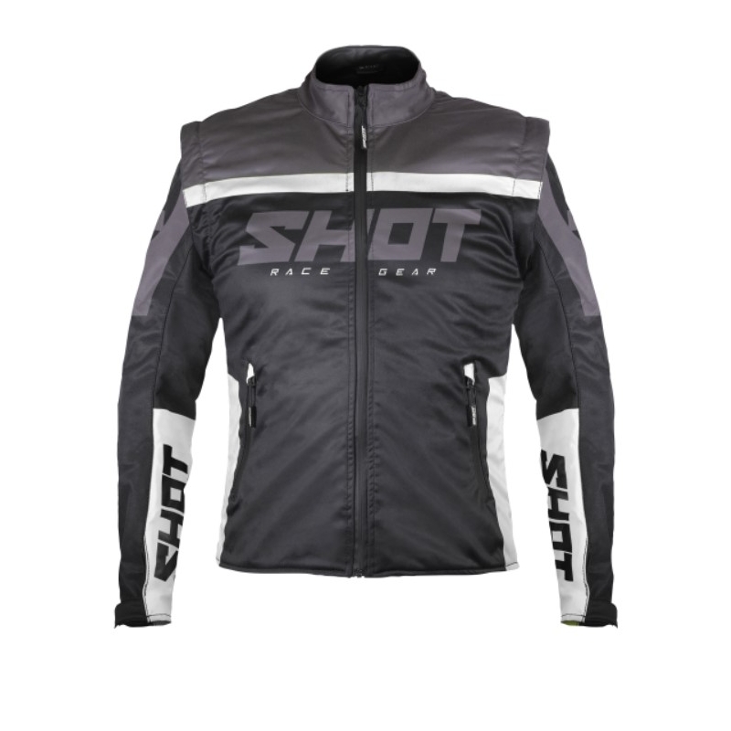 Softshelljacke Shot Lite schwarz-weiß sale Ausverkauf