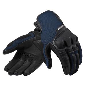 Revit Duty Motorradhandschuhe Schwarz und Blau