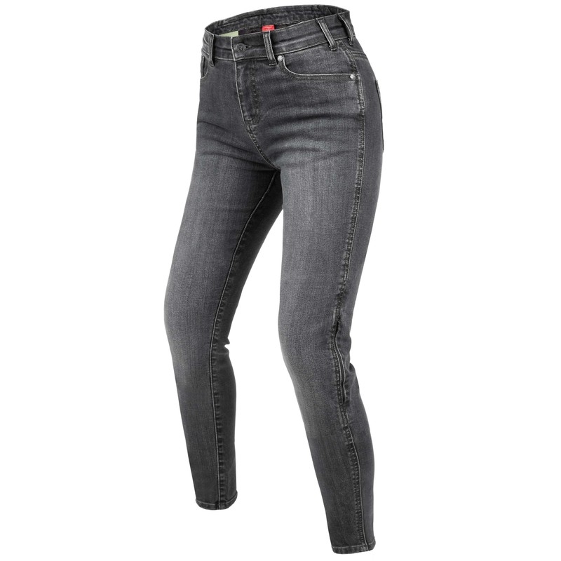 Damen Motorradjeans Rebelhorn Classic III SF Grau Ausverkauf
