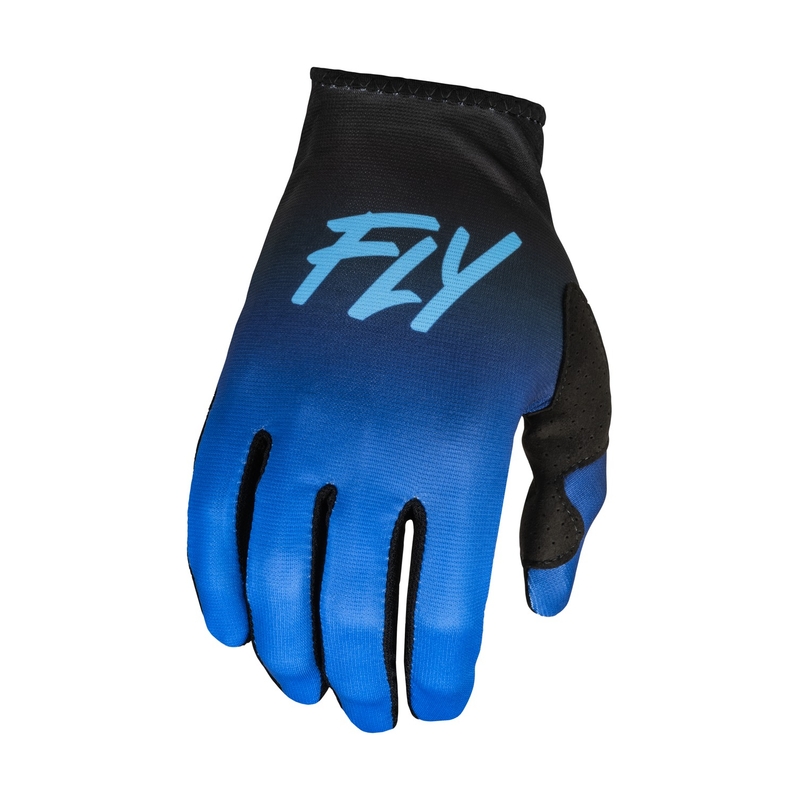 Damen Motocross Handschuhe FLY Racing Lite 2023 blau-schwarz Ausverkauf