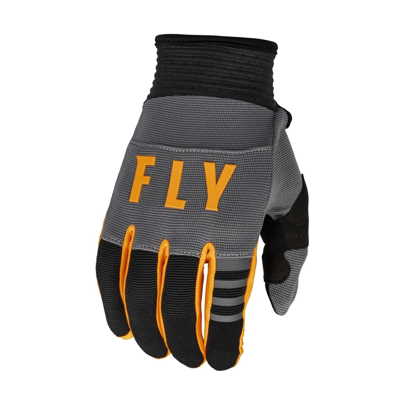 Motocross-Handschuhe FLY Racing F-16 2023 grau-schwarz-orange
