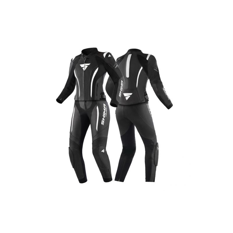 Damen Motorradanzug Shima Miura 2.0 schwarz-weiß