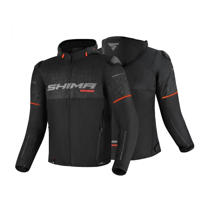 Motorradjacke Shima Drift+ schwarz