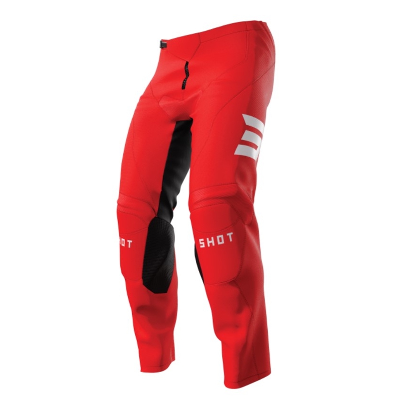 Kinder Motocross Hose Shot Raw Kid Escape schwarz und rot Ausverkauf