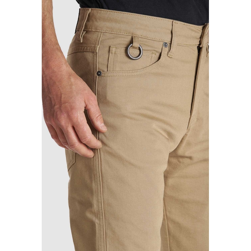 Motorradjeans PANDO MOTO Robby Slim beige Ausverkauf