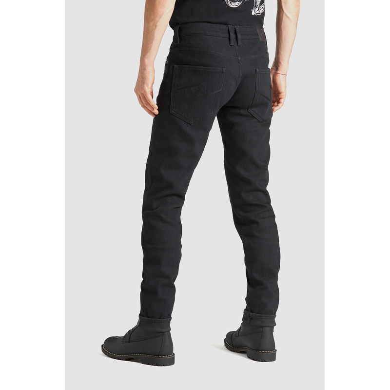 Motorradjeans PANDO MOTO Steel Schwarz 02 schwarz Ausverkauf