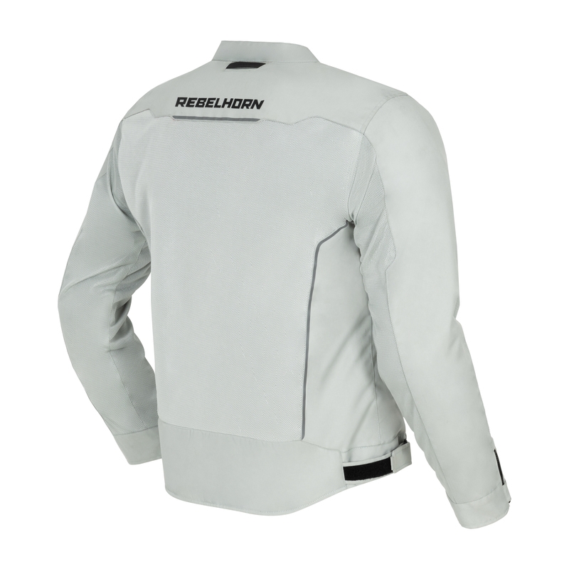 Rebelhorn Wave Motorradjacke grau