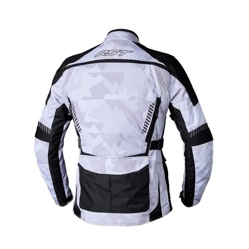 Motorradjacke RST Maverick Evo schwarz-silber camo Ausverkauf