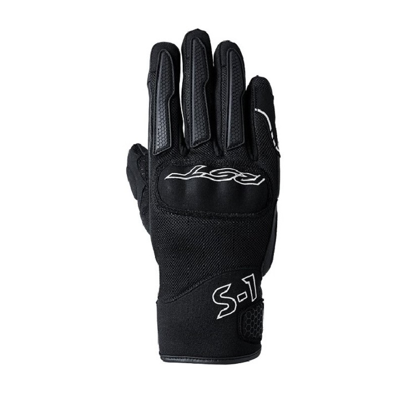 Motorradhandschuhe RST S-1 Mesh schwarz und weiß Ausverkauf