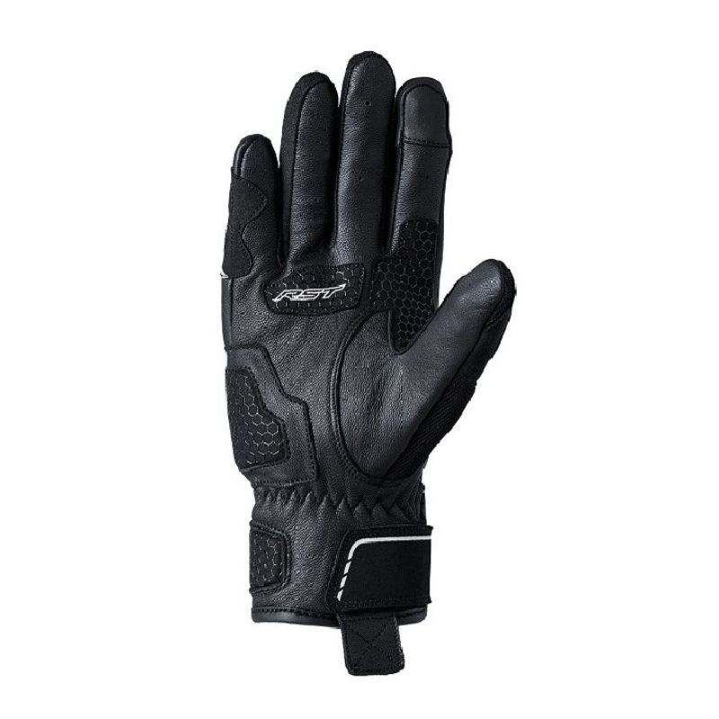 Motorradhandschuhe RST S-1 Mesh schwarz und weiß Ausverkauf