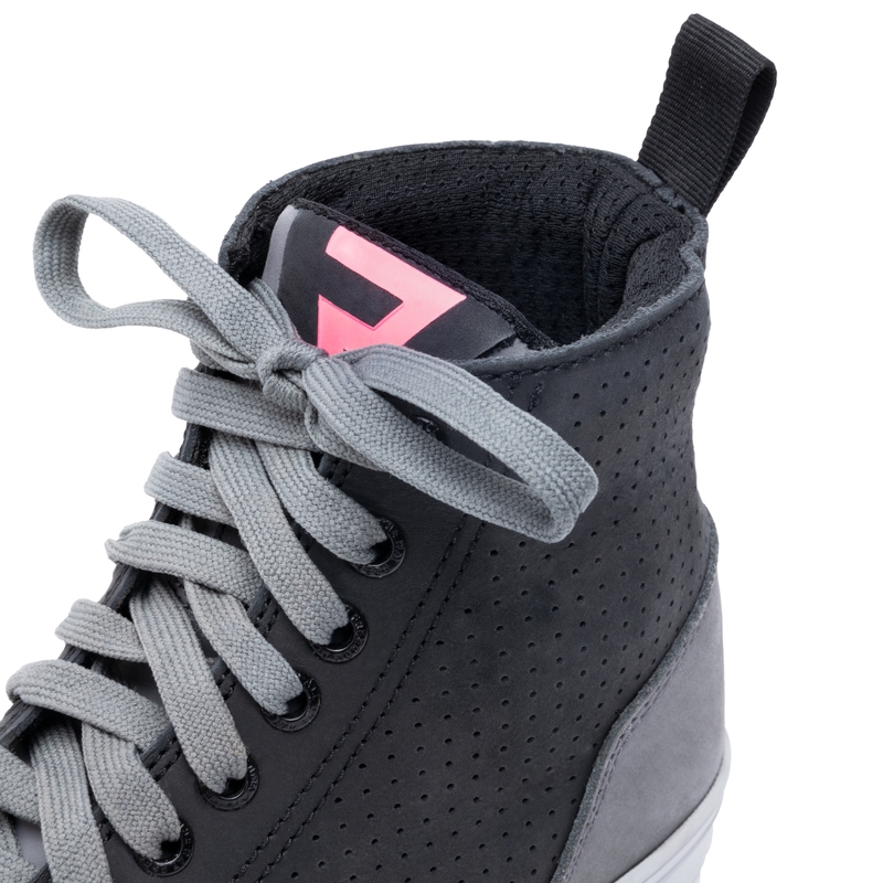 Frauen Rebelhorn Tramp II Schwarz und Grau Motorradstiefel